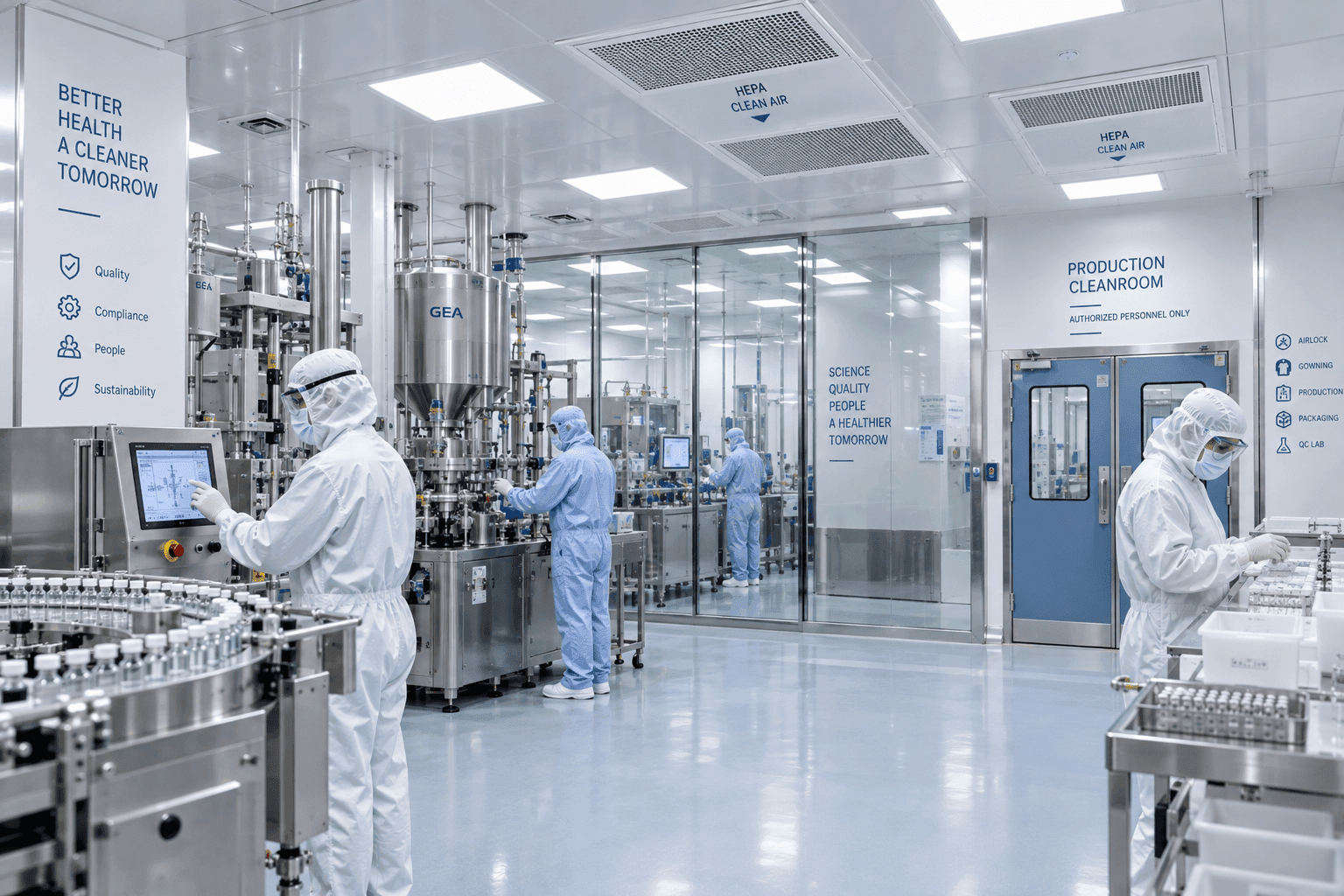 Pharma clean manufacturing
