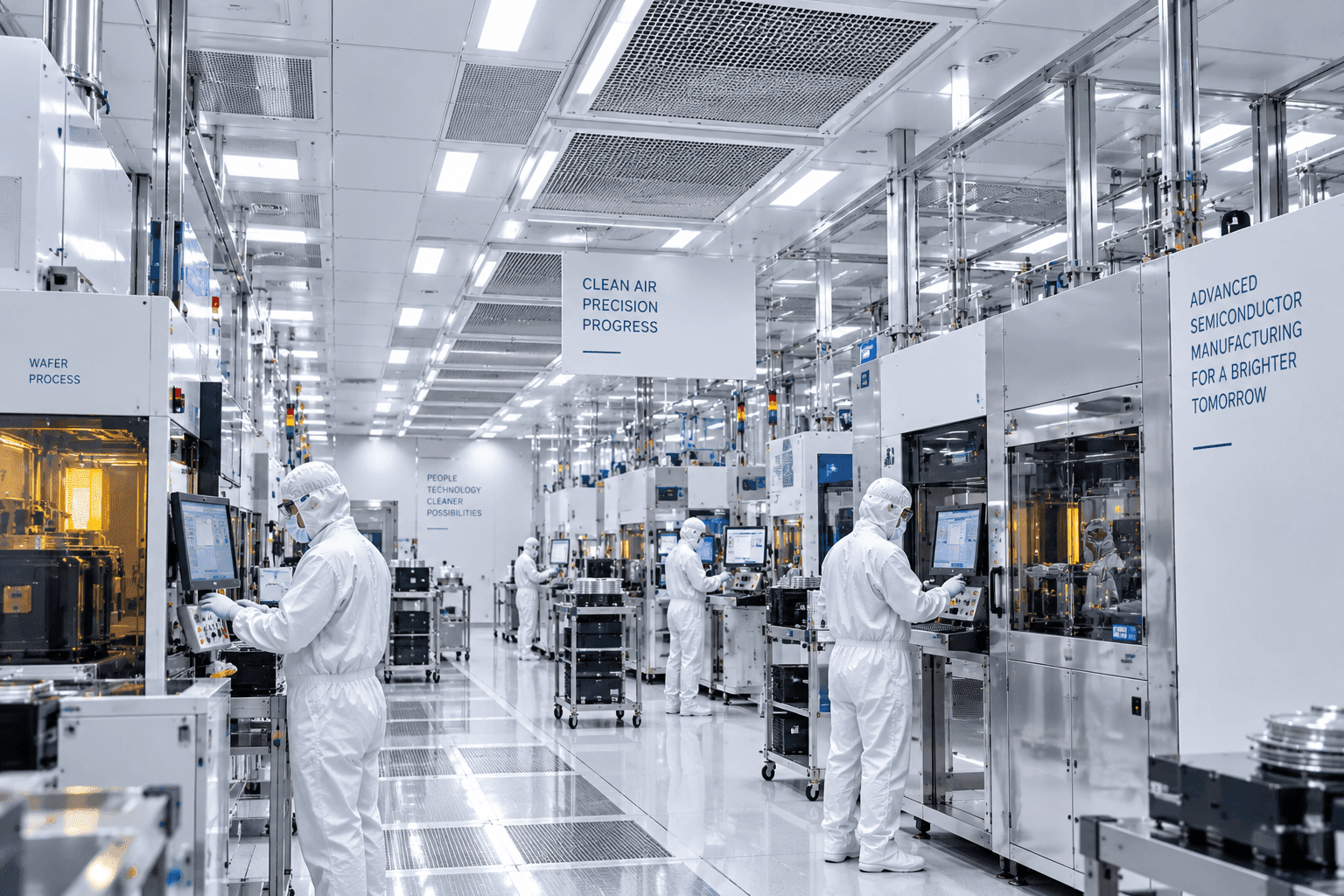 Precision electronics clean manufacturing